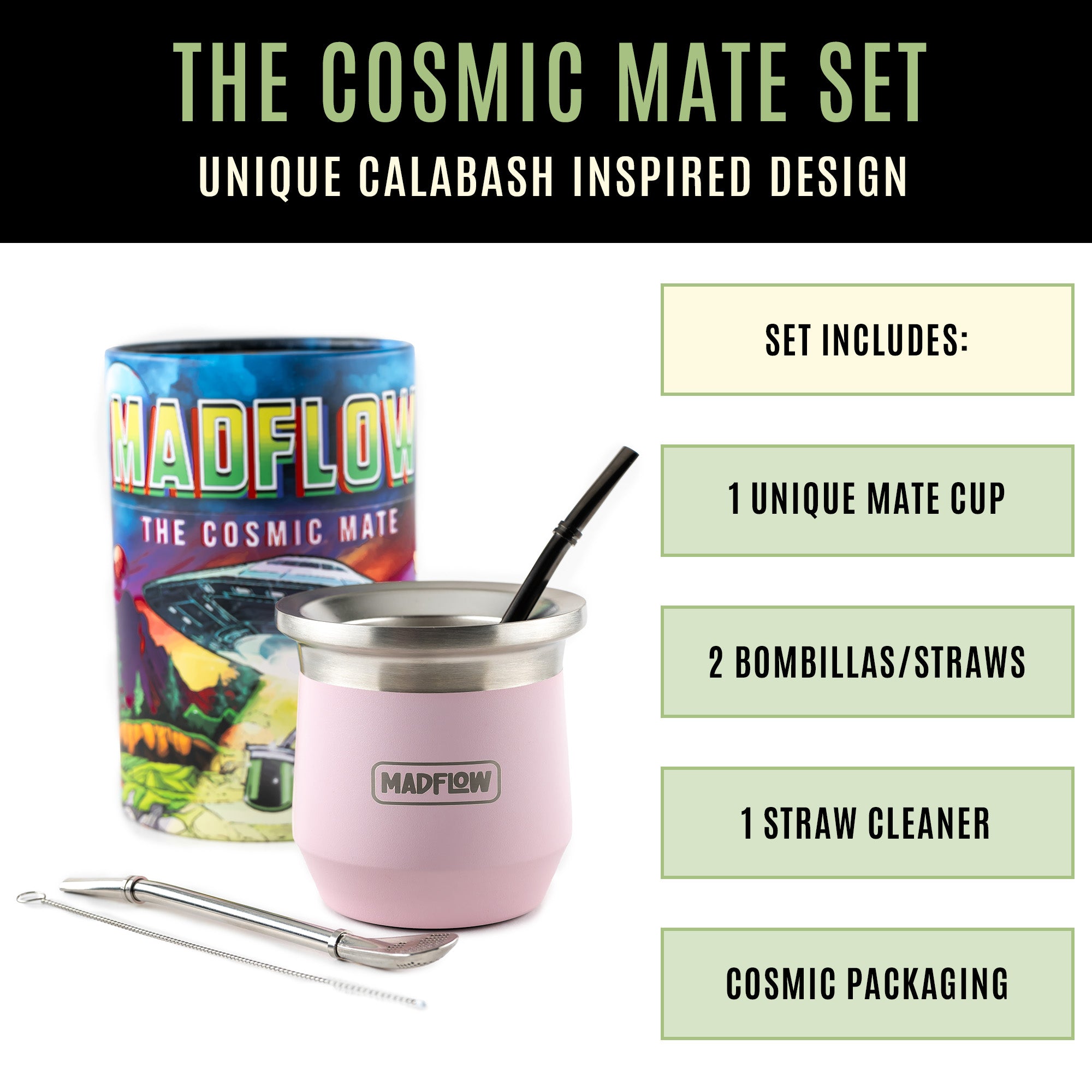Mate Cup Sunset Pink