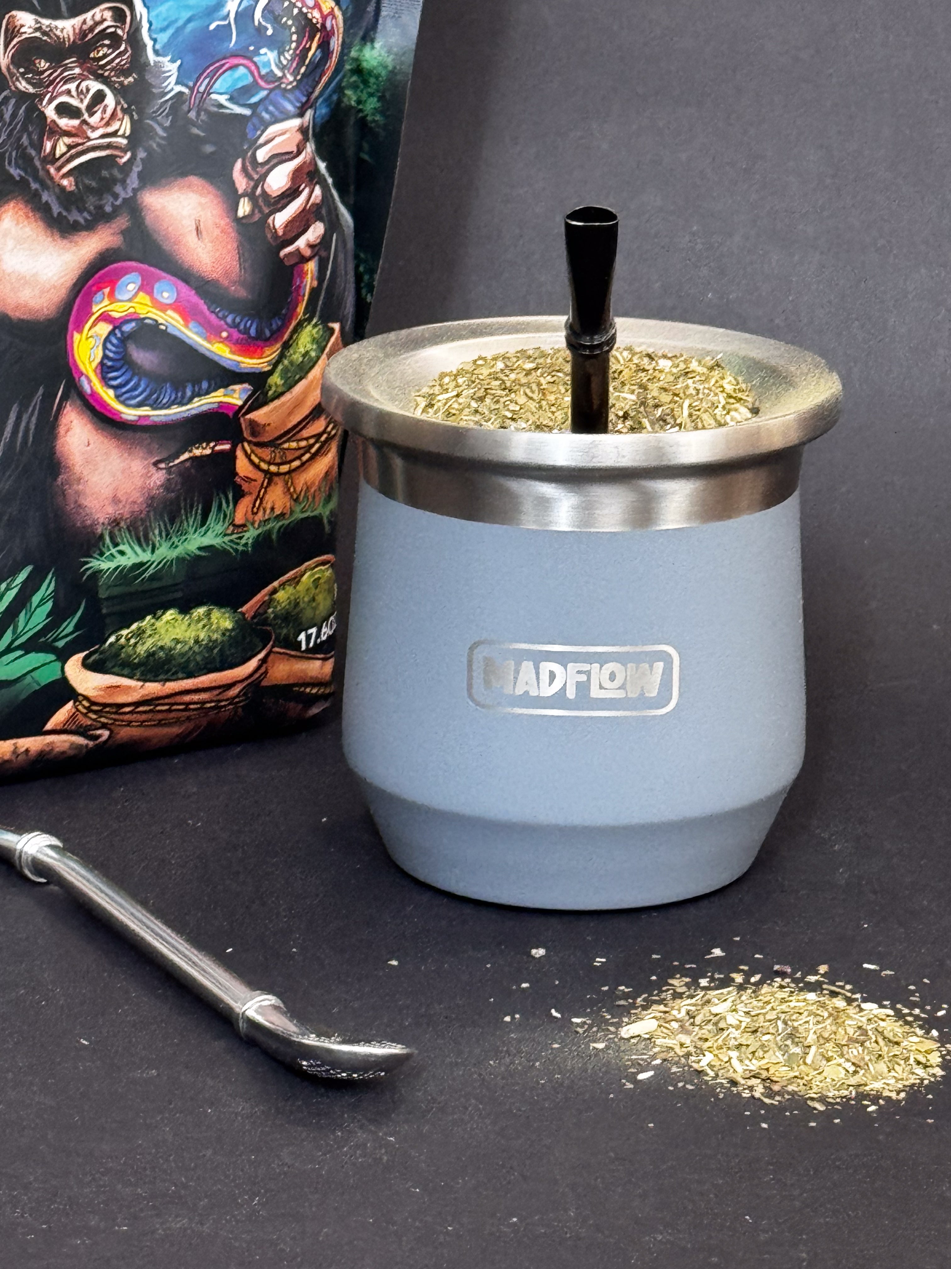 Mate Cup Stone Grey