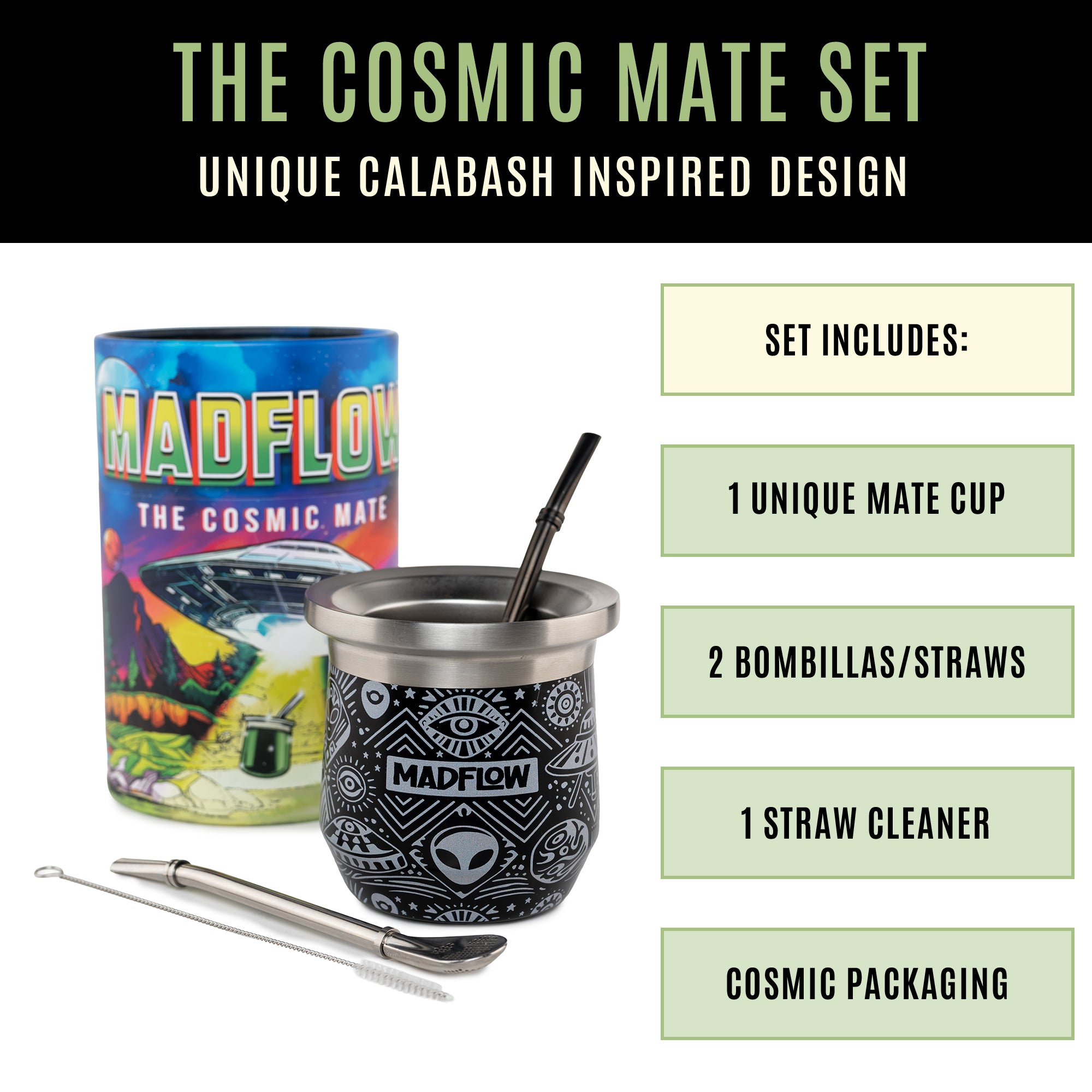Mate Cup Alien Black
