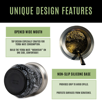 Mate Cup Alien Black